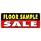Signmission FLOOR SAMPLE SALE BANNER SIGN furniture rugs lamps dinette chair tables discount B-Floor Sample Sale - alternate 1